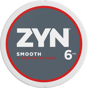 ZYN SMOOTH (15 POUCHES - 6MG)