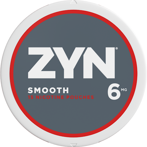 ZYN SMOOTH (15 POUCHES - 6MG)