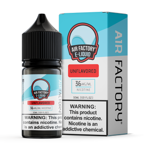 Unflavored SALT E-Liquid by AIR FACTORY