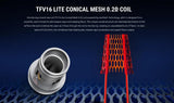 TFV16 Conical Lite Mesh Coils by SMOK