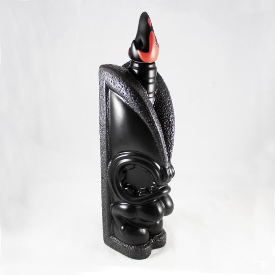 Power of Pele Decanter - Tiki Farm - Black and Orange